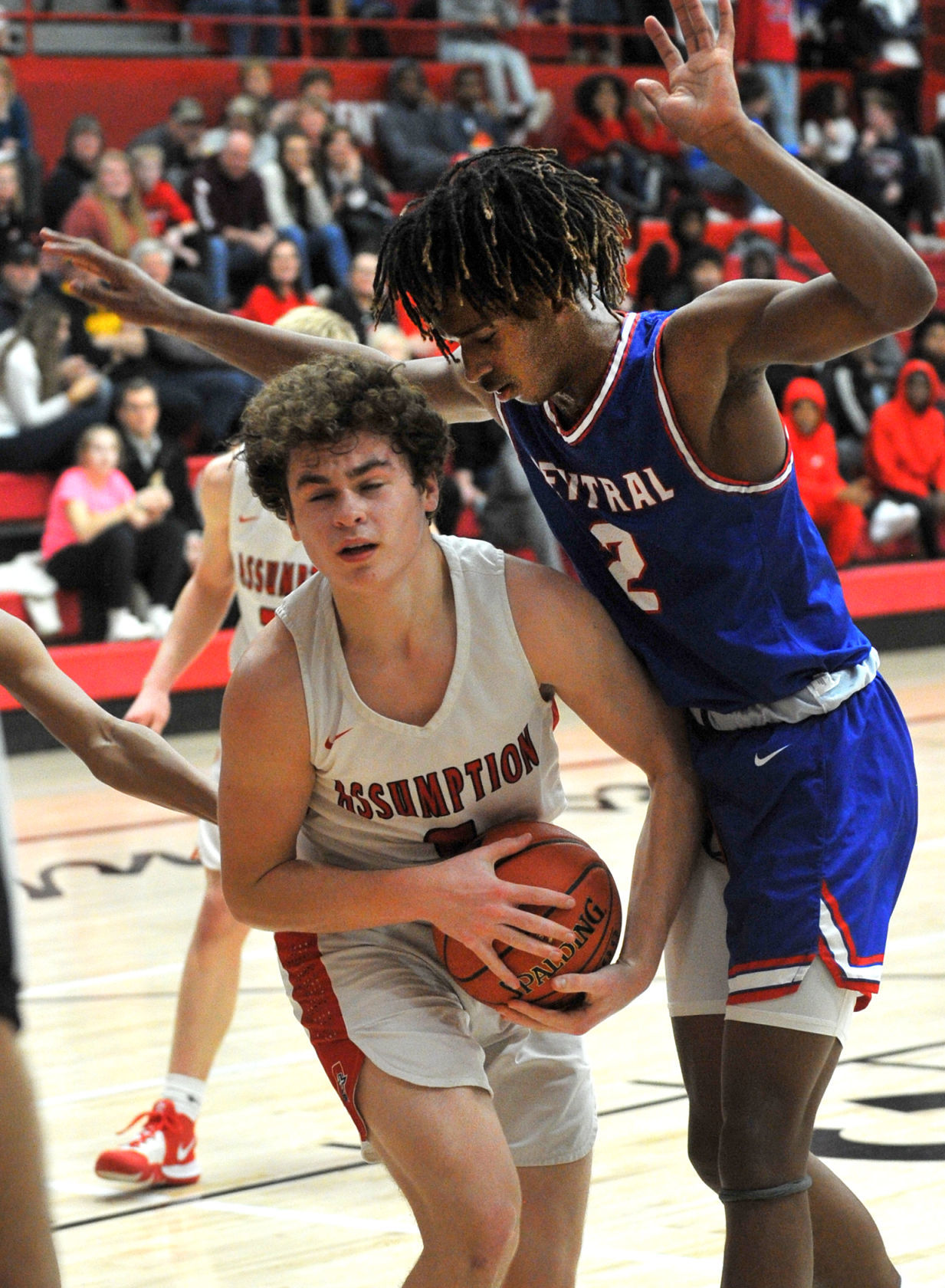 Davenport Central at Assumption boys basketball